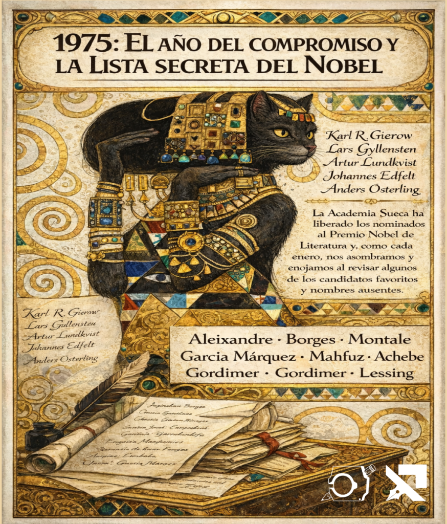 1975: El año del compromiso y la lista secreta del Nobel